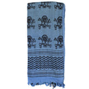 Lancer Tactical Skull Shemagh Desert Scarf Head Wrap