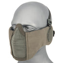 Lancer Tactical Elite Lower Face Steel Mesh Mask w/ Ear Protection by WOSPORT
