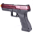 ANM CUSTOMS Cerakote KWA ATP-LE Tactical GBB Airsoft Pistol - Red Cherry