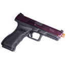 ANM CUSTOMS Cerakote KWA ATP-LE Tactical GBB Airsoft Pistol - Red Cherry