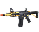 ANM CUSTOMS Cerakote Classic Army M15A4 RIS CQB PDW Airsoft Gun AEG Rifle - Gold Trim