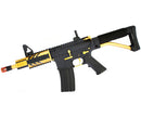 ANM CUSTOMS Cerakote Classic Army M15A4 RIS CQB PDW Airsoft Gun AEG Rifle - Gold Trim