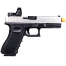 ANM CUSTOMS GLOCK 17 Gen4 GBB Airsoft Pistol w/ Micro Red Dot Sight