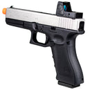 ANM CUSTOMS GLOCK 17 Gen4 GBB Airsoft Pistol w/ Micro Red Dot Sight