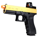 ANM CUSTOMS GLOCK 17 Gen4 GBB Airsoft Pistol w/ Micro Red Dot Sight