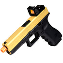 ANM CUSTOMS GLOCK 17 Gen4 GBB Airsoft Pistol w/ Micro Red Dot Sight