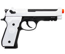 ANM CUSTOMS Cerakote UMAREX USA Beretta Mod. 92 A1 Full Auto Co2 GBB Airsoft Pistol by - White