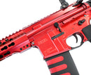ANM CUSTOMS Cerakote KWA Ronin PDW KeyMod AEG Airsoft Gun - Vulcan Red
