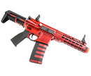 ANM CUSTOMS Cerakote KWA Ronin PDW KeyMod AEG Airsoft Gun - Vulcan Red