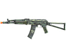 ANM Cerakote Custom CYMA Full Metal AK104 Airsoft Gun AEG - Battle Worn Biohazard