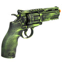 ANM CUSTOMS Cerakote Elite H8R Co2 Powered Airsoft Revolver - Battle Worn Biohazard