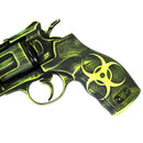 ANM CUSTOMS Cerakote Elite H8R Co2 Powered Airsoft Revolver - Battle Worn Biohazard