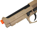 ANM Cerakote Custom KWA M9 Tactical PTP Gas Blowback Airsoft Pistol - Dark Earth