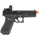 ANM CUSTOMS GLOCK 17 Gen4 GBB Airsoft Pistol w/ Micro Red Dot Sight