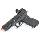 ANM CUSTOMS GLOCK 17 Gen4 GBB Airsoft Pistol w/ Micro Red Dot Sight