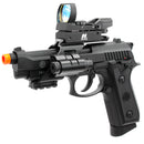 ANM Custom Taurus PT99 Tactical Operator Full Auto Co2 Powered GBB Airsoft Pistol