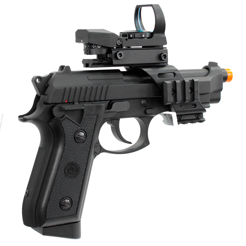 ANM Custom Taurus PT99 Tactical Operator Full Auto Co2 Powered GBB Airsoft Pistol