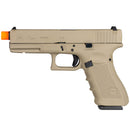 ANM CUSTOMS Cerakote Elite Force GLOCK 17 Gen 4 GBB Airsoft Pistol