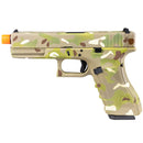 ANM CUSTOMS Cerakote Elite Force GLOCK 17 Gen 4 GBB Airsoft Pistol