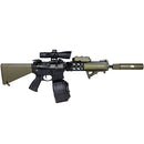 ANM CUSTOMS Jungle Raider 2.0 AEG Airsoft Rifle w/ Drum Magazine