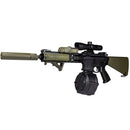 ANM CUSTOMS Jungle Raider 2.0 AEG Airsoft Rifle w/ Drum Magazine