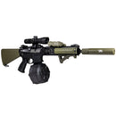 ANM CUSTOMS Jungle Raider 2.0 AEG Airsoft Rifle w/ Drum Magazine