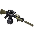 ANM CUSTOMS Jungle Raider 2.0 AEG Airsoft Rifle w/ Drum Magazine