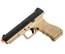 ANM CUSTOMS Cerakote KWA ATP-LE PTP GBB Airsoft Pistol - Dark Earth