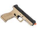 ANM CUSTOMS Cerakote KWA ATP-LE PTP GBB Airsoft Pistol - Dark Earth