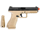 ANM CUSTOMS Cerakote KWA ATP-LE PTP GBB Airsoft Pistol - Dark Earth