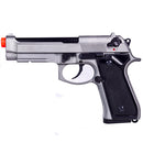 ANM CUSTOMS Cerakote KWA M9 Tactical PTP Gas Blowback Airsoft Pistol - Gun Metal Grey