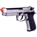 ANM CUSTOMS Cerakote KWA M9 Tactical PTP Gas Blowback Airsoft Pistol - Gun Metal Grey