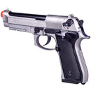 ANM CUSTOMS Cerakote KWA M9 Tactical PTP Gas Blowback Airsoft Pistol - Gun Metal Grey