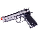 ANM CUSTOMS Cerakote KWA M9 Tactical PTP Gas Blowback Airsoft Pistol - Gun Metal Grey