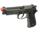 ANM CUSTOMS Cerakote KWA M9 Tactical PTP Gas Blowback Airsoft Pistol - OD Green