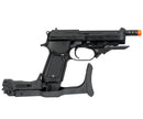 ANM CUSTOMS KWA Full Metal M93R II GBB Airsoft Pistol w/ Folding Stock