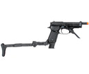 ANM CUSTOMS KWA Full Metal M93R II GBB Airsoft Pistol w/ Folding Stock