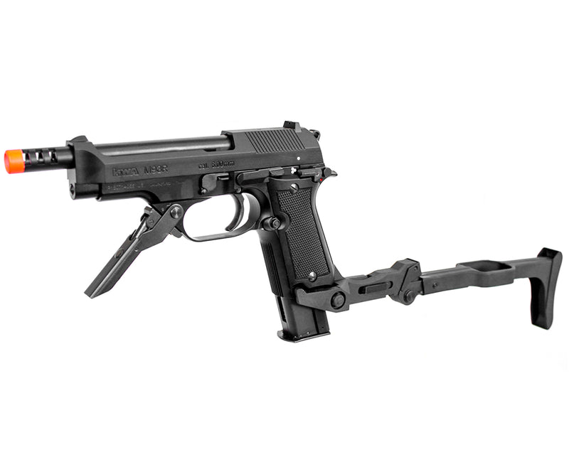 ANM CUSTOMS KWA Full Metal M93R II GBB Airsoft Pistol w/ Folding Stock