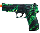 ANM Vinyl Custom  Full Metal S226 Gas Blowback Airsoft Pistol - Biohazard Reaper