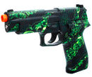 ANM Vinyl Custom  Full Metal S226 Gas Blowback Airsoft Pistol - Biohazard Reaper