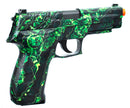 ANM Vinyl Custom  Full Metal S226 Gas Blowback Airsoft Pistol - Biohazard Reaper