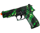 ANM Vinyl Custom  Full Metal S226 Gas Blowback Airsoft Pistol - Biohazard Reaper