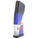 ANM Vinyl Custom GR16 120rd M4 / M16 Mid-Cap AEG Airsoft Magazine - Lead Bull