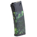 ANM Vinyl Custom K120 120rd M4 / M16 Mid-Cap AEG Airsoft Magazine - Biohazard