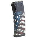 ANM Vinyl Custom K120 120rd M4 / M16 Mid-Cap AEG Airsoft Magazine - Patriot