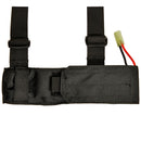 PHX Tactical External Airsoft Battery Pouch - Black