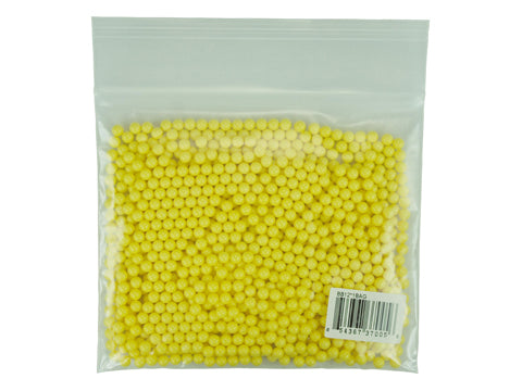 TSD Sports .12g 6mm High Grade Seamless BBs 1000 Rounds in Bag Yellow