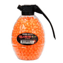 UKARMS .12g 6mm Airsoft Gun BBs in 1500rd Grenade Loader - Orange