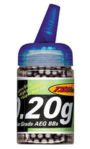 TSD Tactical .20g 6mm High Grade Seamless BBs 1000 Rounds Black Bottle