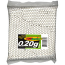 TSD Tactical .20g 6mm High Grade Seamless BBs 3000 Rounds in Bag White